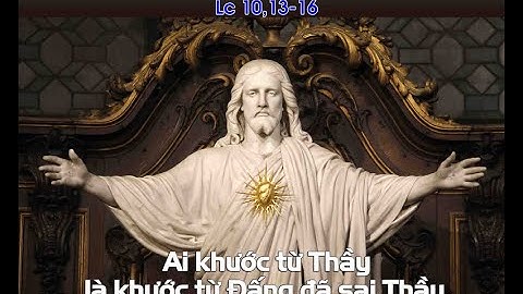 LỜI CHÚA NGÀY 2/10 THỨ 6 TUẦN 26 THƯỜNG NIÊN - Pm CAO HUY HOÀNG, ĐỨC TRỌNG