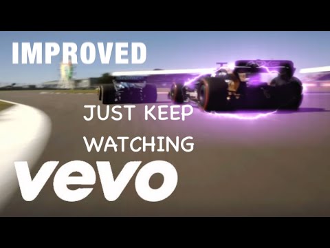 (IMPROVED QUALITY) F1 Movie | Just Keep Watching (Tate McRae) | Music Video