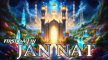  क़यामत 14 The JANNAT || Jannat Me Pahla Din || AI Animation of Jannah || MCR Voice 