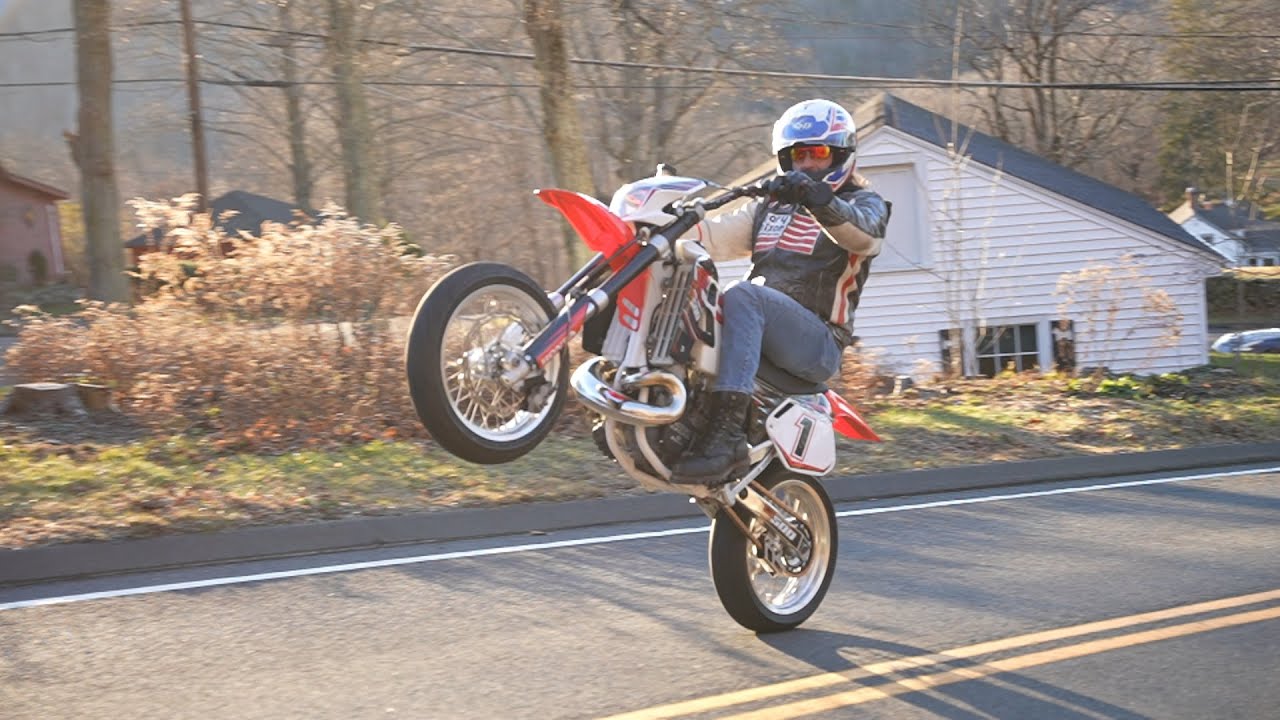 HONDA CR 500 2 TEMPOS - O CANHÃO DE TRILHA E SUPERMOTO 