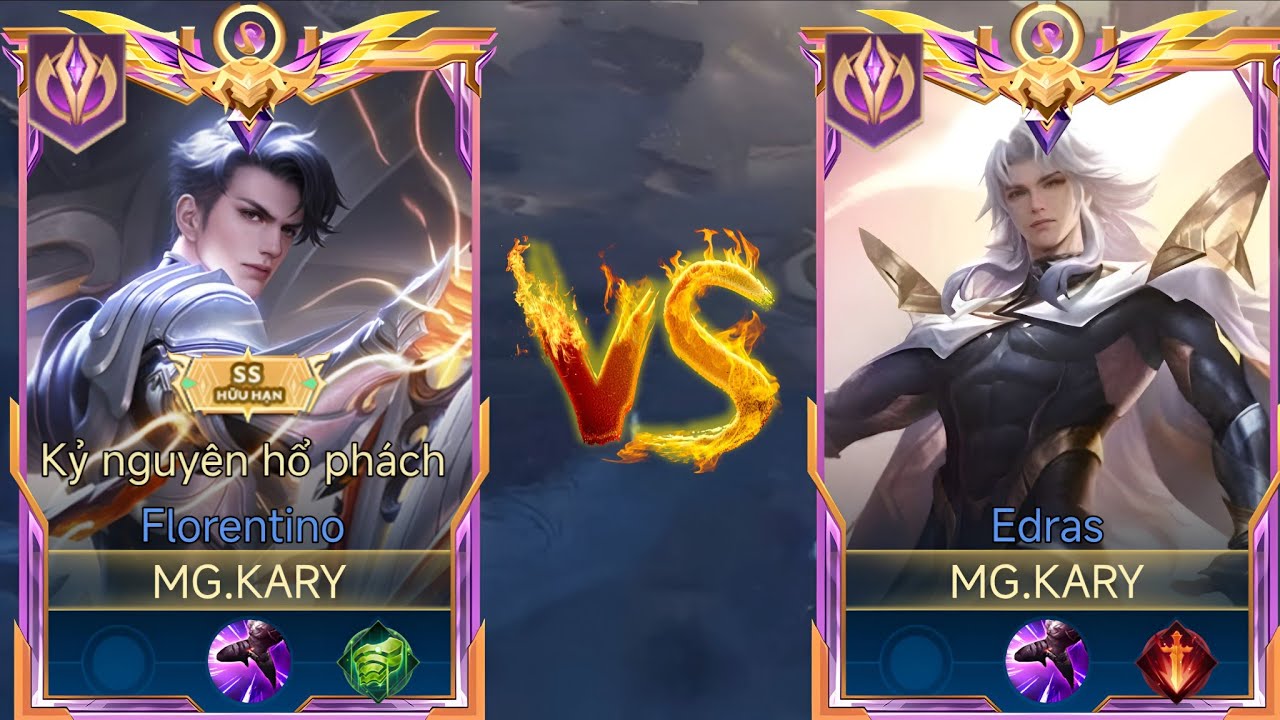 Kary Và Màn Đối Đầu Với Tướng Mới Edras Tại Lane Tà Thần Trên Rank Đại Cao Thủ 37 Sao