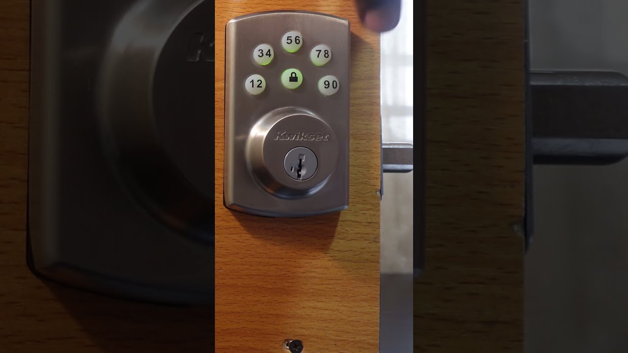 Heads Up Delete The Default User Code From Your Kwikset Powerbolt 2