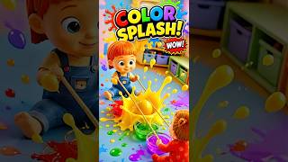 Learn Colors with Fun Splash Balls 🌈 | #babysongs  #nurseryrhymes  #tinyjoyzmuzzic