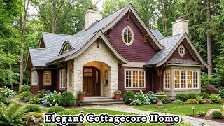 Elegant Cottagecore Home Tour | Picture-Perfect Landscaping & Soft Luxury (1,830–2,583 sq ft) screenshot 3