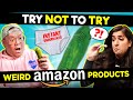 Adults React To Try Not To Try Challenge (Weird Amazon Products!)