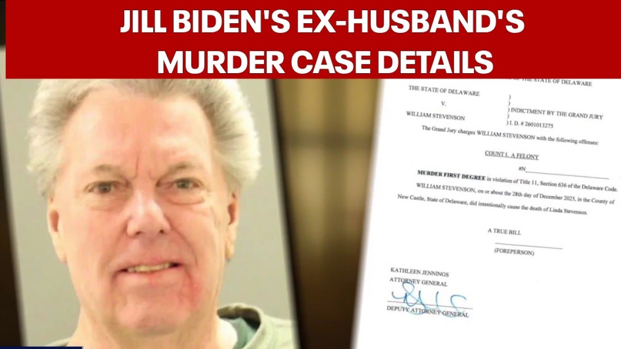 Jill Biden's ex-husband charged with his wife's murder: What we know