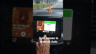 Split screen in Android Auto