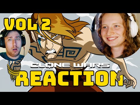 Star Wars: Clone Wars 2003 2D Micro-Series - Volume 2 REACTION // Kailyn's First Time Watching!!!