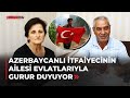Türk bayrağının yanmasına dayanamayan Azerbaycanlı itfaiyeci ailesini gururlandırdı