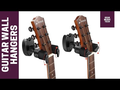 Five Best Guitar Wall Hangers for Acoustic, Electric and Bass Guitars
