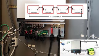 installation LV6548 MPPSOLAR solar charger inverter 6500W 120Vac to 48Vdc in real home by CHOCHUENO 6,333 views 2 years ago 9 minutes, 14 seconds