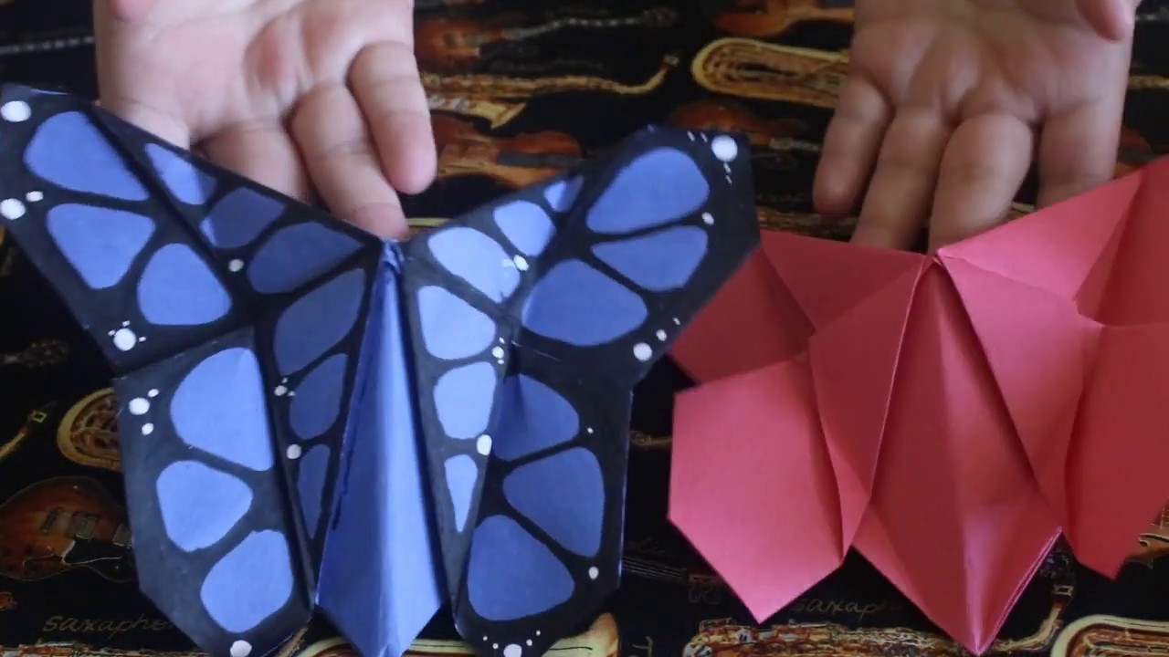 origami de mariposas - YouTube