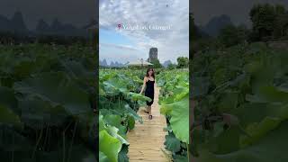 Place that I couldn’t believe existed in China 🌏 #yangshuo #guilin #chinatravel