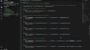 ORM Basics - Workforce Planning Using PuLP Python package