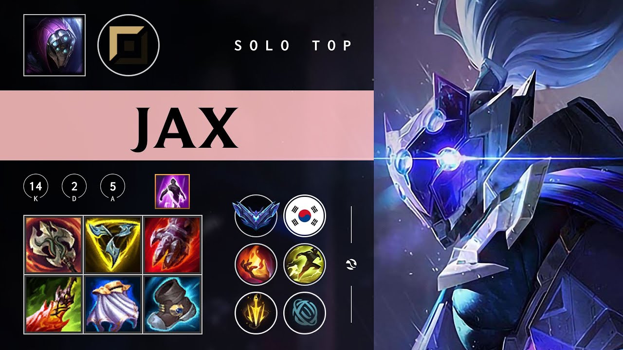 Jax Top vs Singed - KR Diamond Patch 26.02