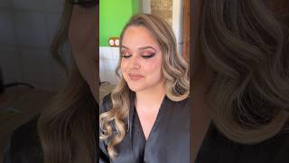 Gorgeous full glam makeup look for wedding