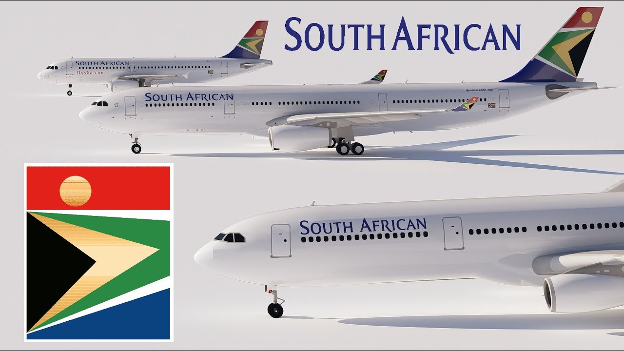 Overview of South African Airways Aircraft Fleet (September 2025) - YouTube
