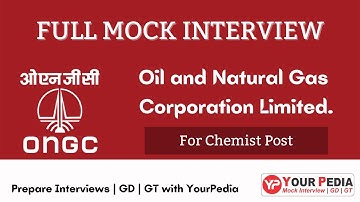 ONGC Full Mock Interview | Chemist | Interview Preparation |  ONGC Interview guidance