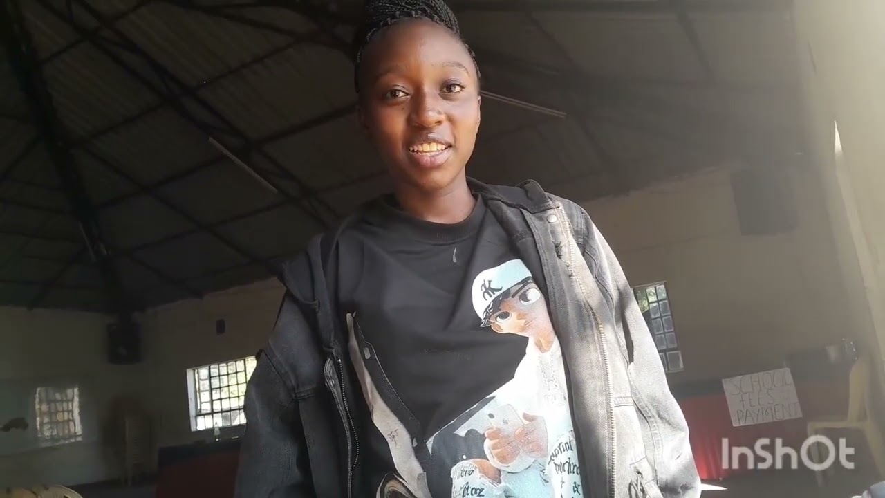 My first day in high school...I was very happy 