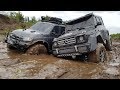 Битва Гелика и УАЗ Патриота в гряземесе! ... Traxxas G500 vs UAZ Patriot