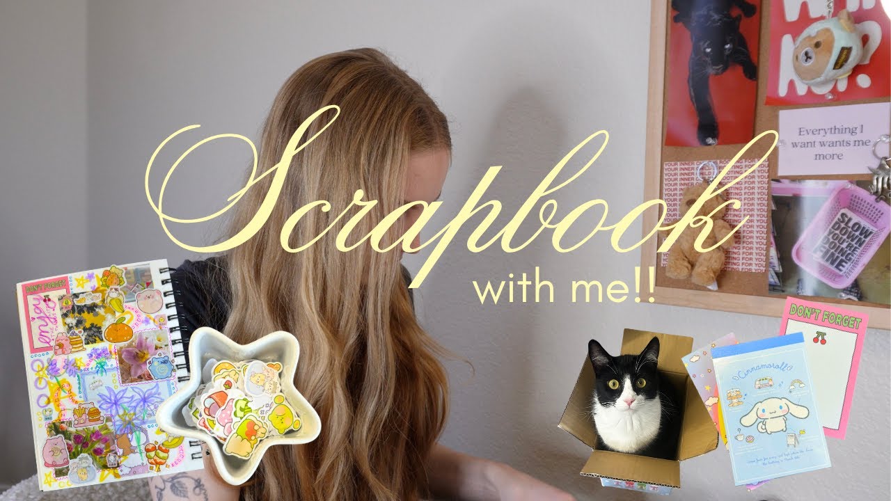 come craft with me 🍵🍂 (cozy, collage, chat and hangout!)