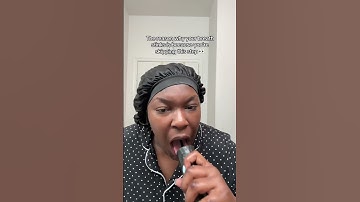 Tongue scraping is the secret weapon for fresh breath! 🚰👅 #WaterFlosser #TongueScraper #OralCare