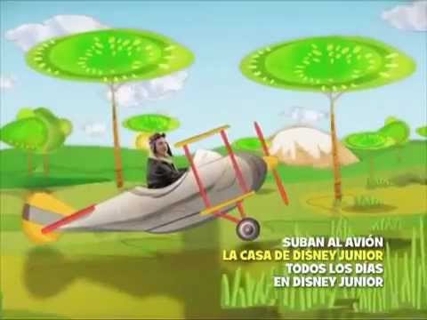 La casa de Disney Junior con Topa y Muni Suban al Avión