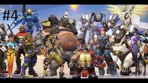 Overwatch Walkthrough Multiplayer/PvP Gameplay Part 4 - All Characters (Xbox One/PS4)