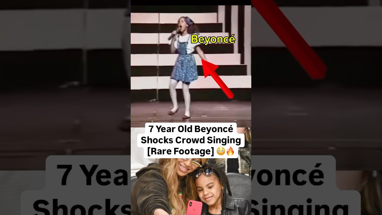 7-Year-Old Beyoncé Shocks the Crowd Singing—Born to Be a Star! 