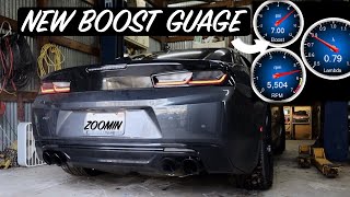 Measuring BOOST with 3 Bar Map Sensor for ProCharged Camaro SS