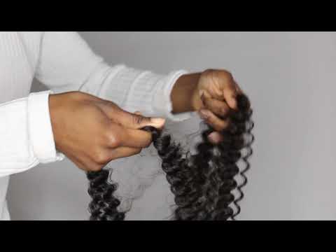 How to separate synthetic hair NO TANGLING! l FT Trendy Tresses