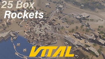 Rust ZERG Used Over 25 Boxes OF Rockets on SFU Clan , on Vital