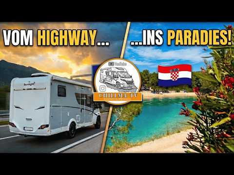Mit dem Wohnmobil nach Kroatien | Ankunft auf dem Campingplatz Oaza Mira 🇭🇷