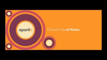 Introducing Aparito - a company specialising in capturing patient generated data remotely