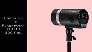 Unboxing The Flashpoint Xplor 300 Pro aka Godox AD300 Pro, Monolight photography