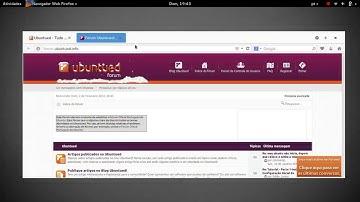 Firefox with Gnome 3.10/3.12 appearance (w/o title bar)