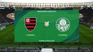 Flamengo x Palmeiras (Brasileirão 1° Rodada) Master Liga | PES 2024