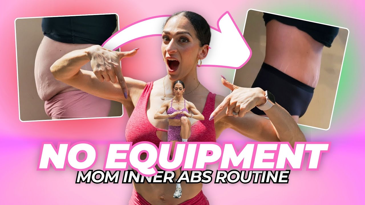Mom Intense ABS Routine | No Equipment for Postpartum Transformation