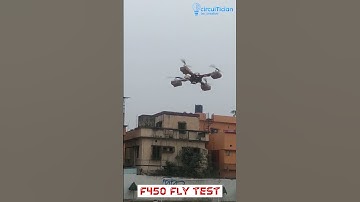 Drones Are Fun | F450 flying test #shorts  #be_creative #drone #dronevideo