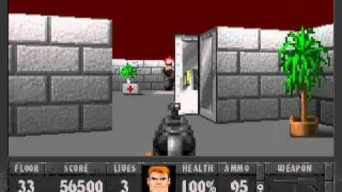 PC - Wolfenstein 3D (Project Totengraeber II) - Level 33