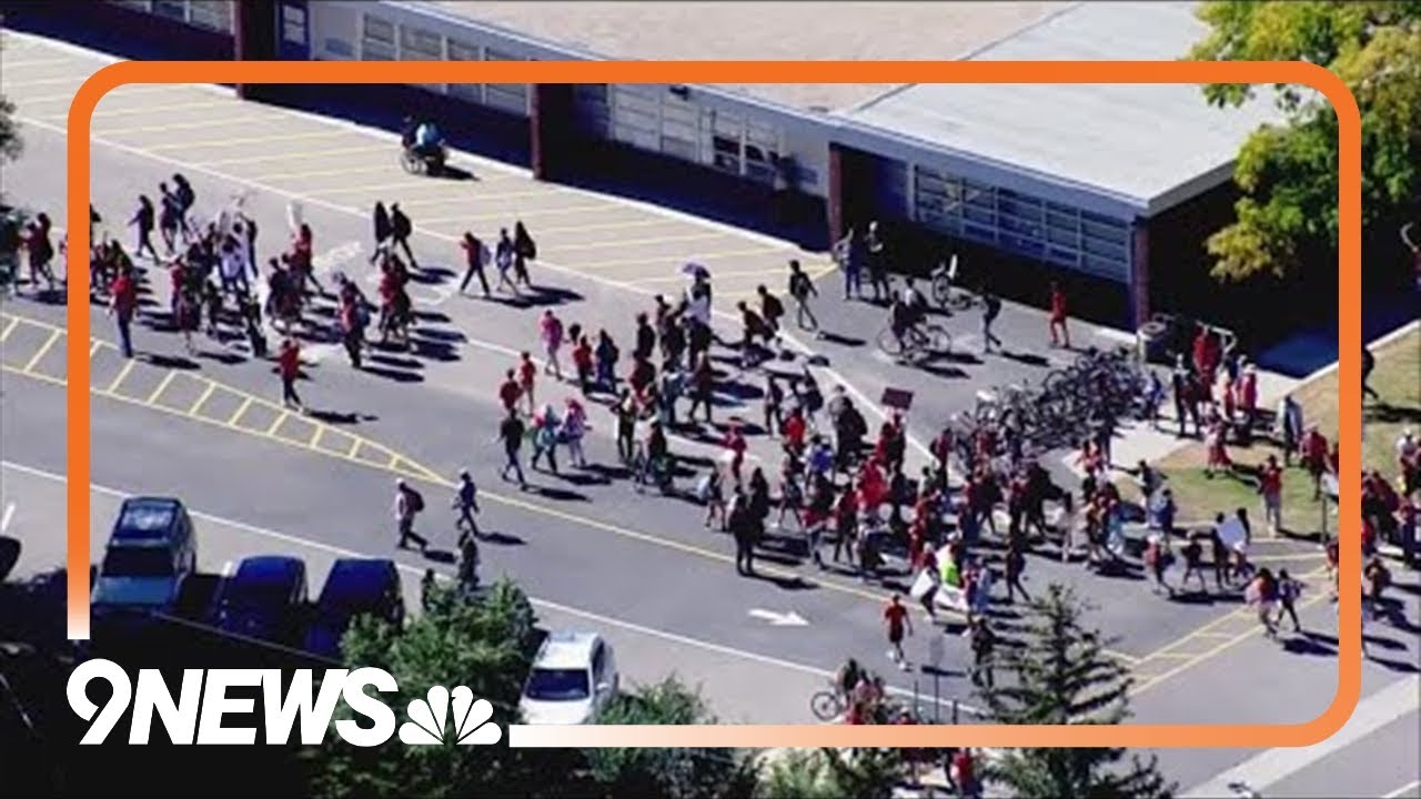 Students protest Poudre School District plan to merge, close schools