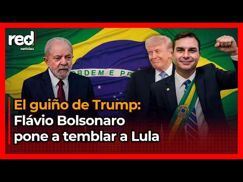 Efecto Trump sacude a Brasil: El golpe de Flávio Bolsonaro que hace temblar a Lula Da Silva
