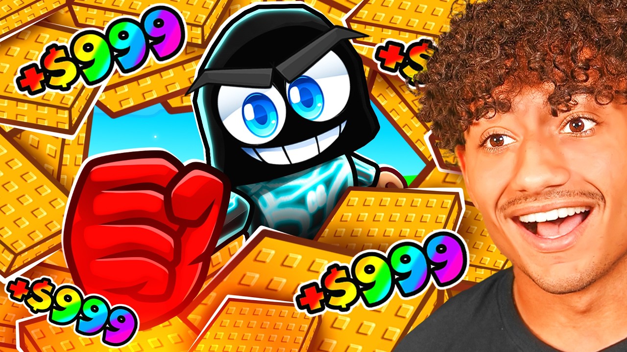 We Punched WALLS To Make TRILLIONS in Roblox!