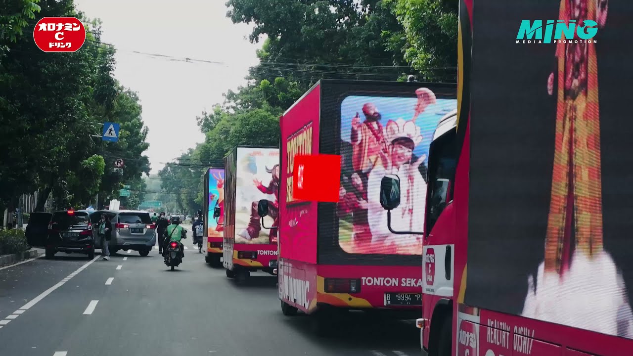 ORANAMIN C - Campaign MING Client on Mobile led | LED Signage | Videotron