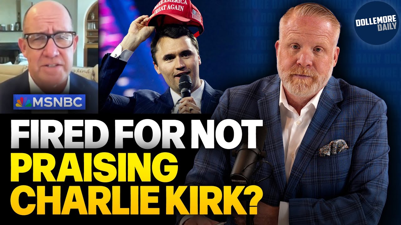 MSNBC Fires Commentator Over ON-AIR CHARLIE KIRK COMMENTS!!!