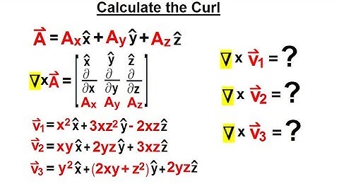 Physics Ch 67.1 Advanced E&M: Review Vectors (31 of 55) Calculate the Curl