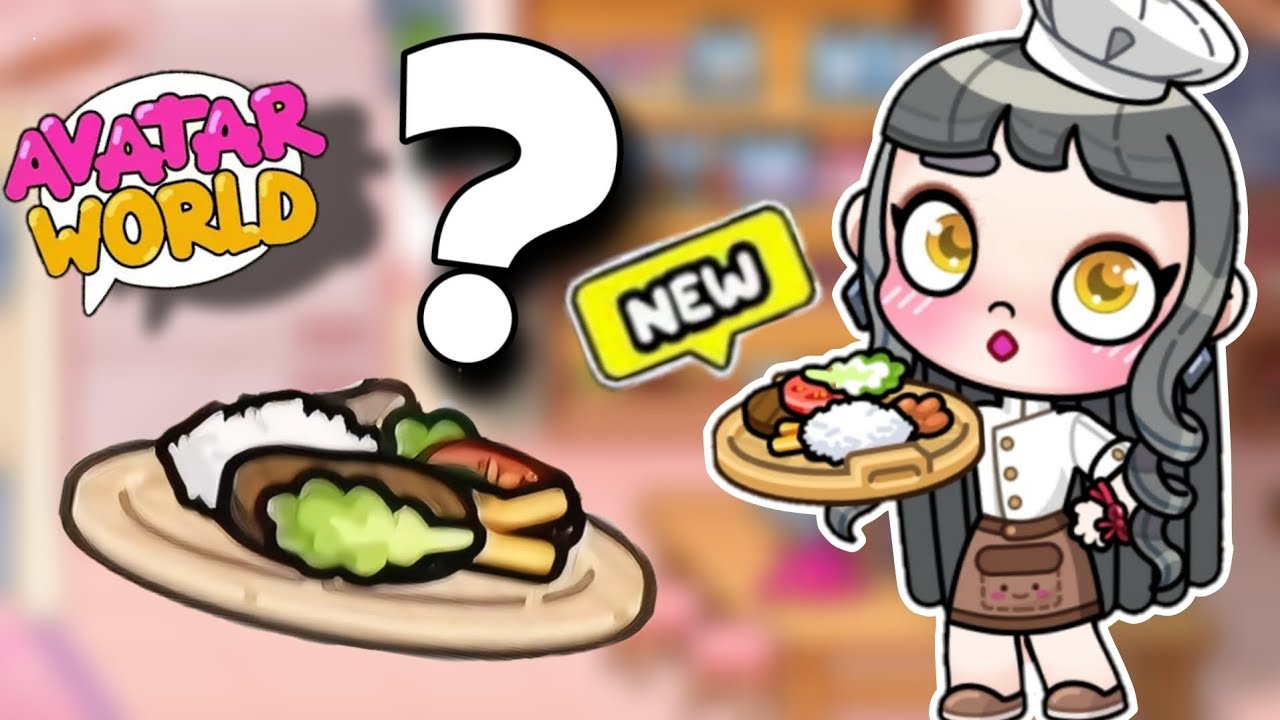 😱👉🏻 COMO FAZER ESSE PRATO ESPECIAL?! I NO AVATAR WORLD!!!! I Lua gamer ...