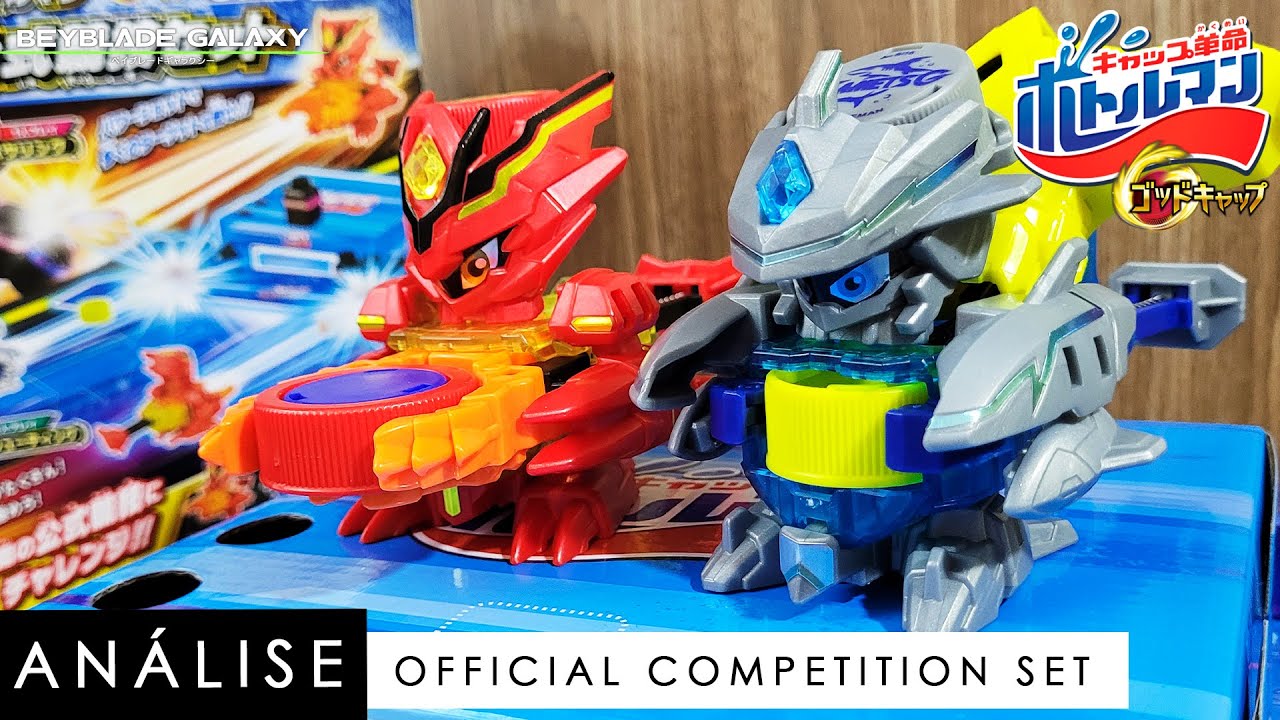 Análise BOT-52 OFFICIAL COMPETITION SET - Bottleman キャップ革命