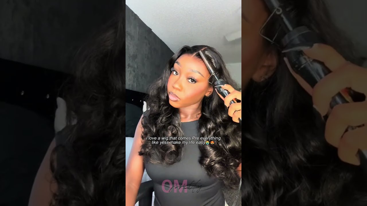 Glueless Magic Pre Styled No Stress Just Put It On And Slay All Day Omprettyhair Gluelesswig