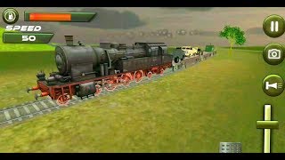 US Military Cargo Train Simulator Rail || Android gameplay || FPS screenshot 4